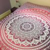 Pink Mandala Bedspread